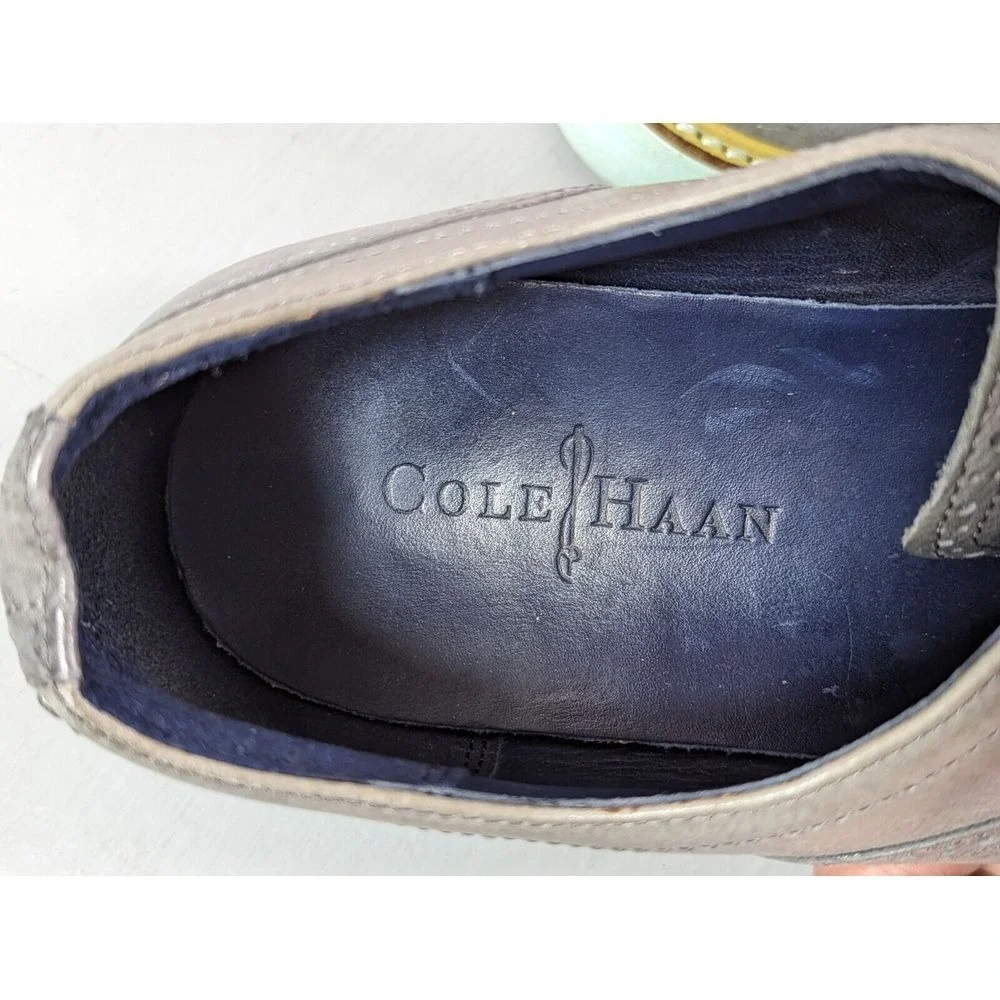 Cole Haan Shoes Great Jones Men's Size 11.5M Lunargrand Wingtip Oxford‎ Casual
